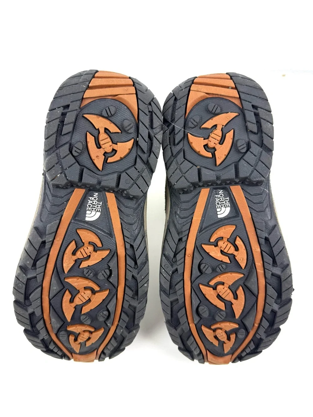 The North Face AYX2 Youth Brown and Black Waterproof Winter Boots